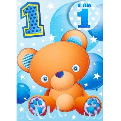 BURSDAGSKORT GUTT 1 ÅR