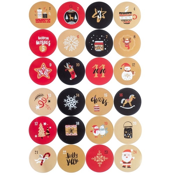 JULEKLISTREMERKER MED TALL