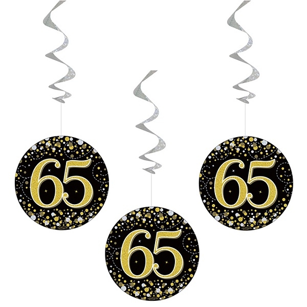 GULLGLITRENDE VIRVEL HENGEPYNT 65