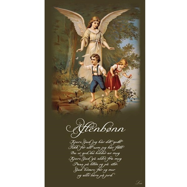 METALLSKILT - AFTENBØNN