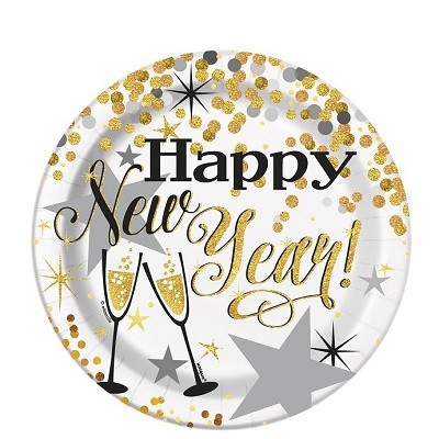 DESSERT TALLERKENER TIL NYTTÅRSAFTEN