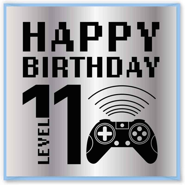 GAMING BURSDAGSKORT TIL 11-ÅRSDAG