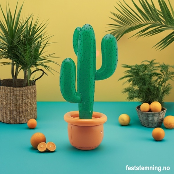 OPPBLÅSBAR KAKTUS (illustrasjonsbilde)