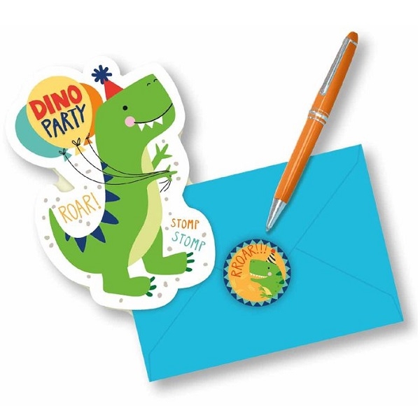 DINOSAUR INVITASJONER 