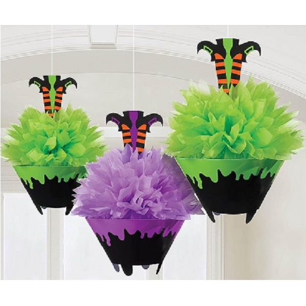 HEKS I GRYTA HALLOWEEN POM POM