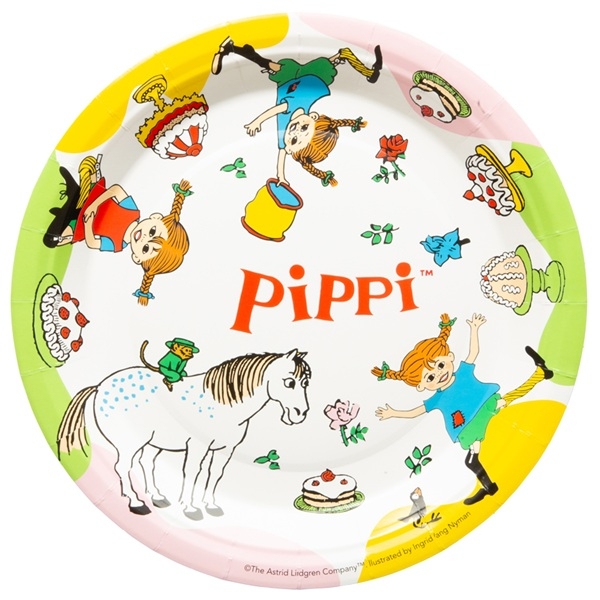 PIPPI LANGSTRØMPE TALLERKENER