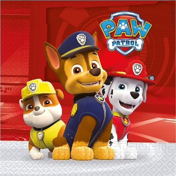PAW PATROL SERVIETTER