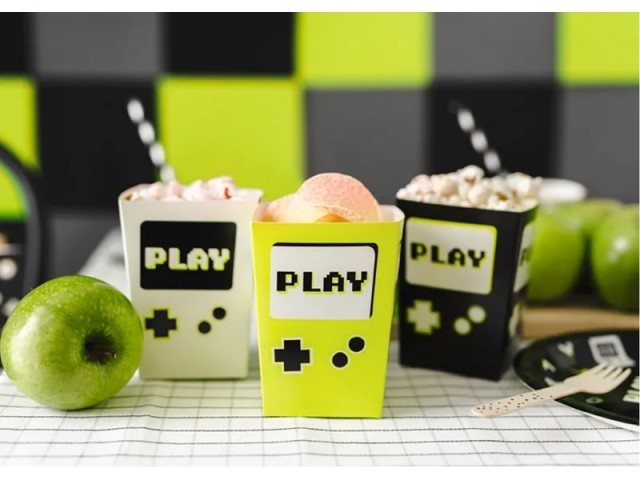 GAMING PARTY POPCORN BOKSER