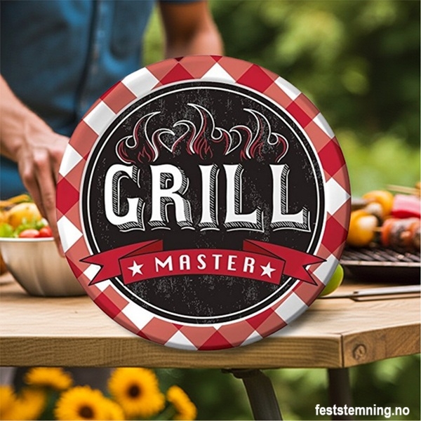 PAPPTALLERKENER TIL GRILLMATEN