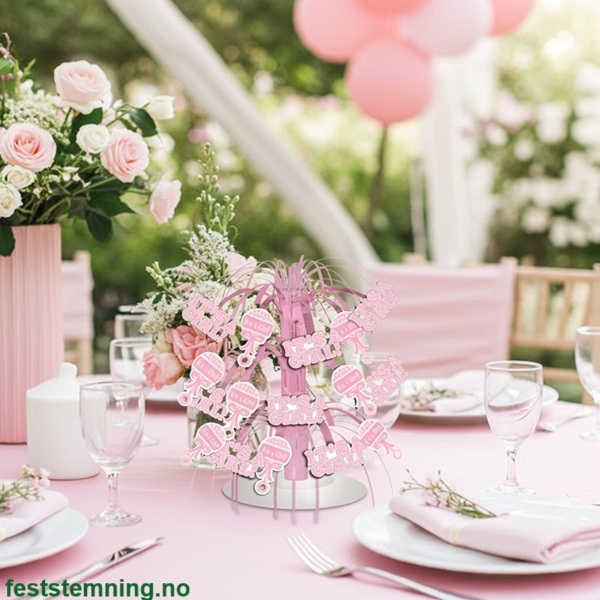 BABY JENTE BORDPYNT (illustrasjonsbilde)