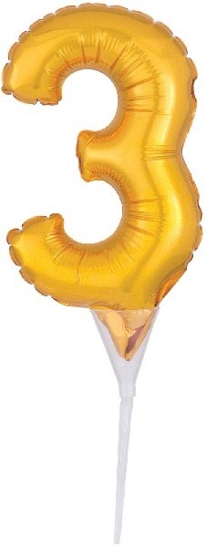 GULLFARGET KAKEBALLONG 3