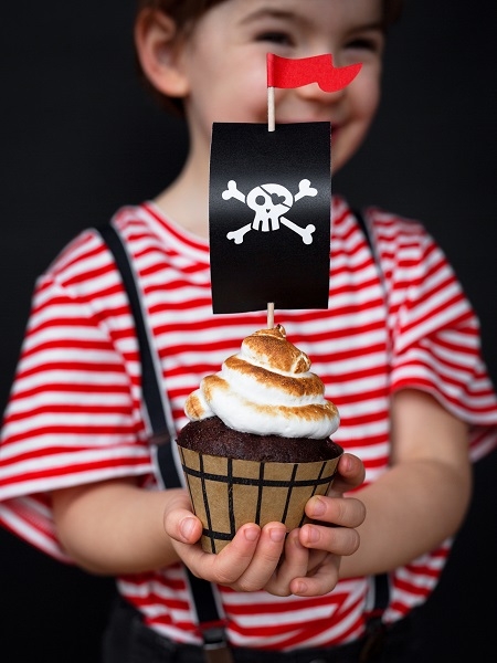 PIRAT CUPCAKE KIT - illustrasjonsbilde