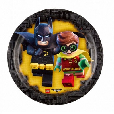 LEGO BATMAN DESSERT TALLERKENER