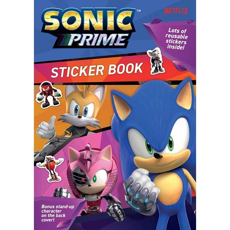 SONIC PRIME KLISTREMERKER OG FARGELEGGING