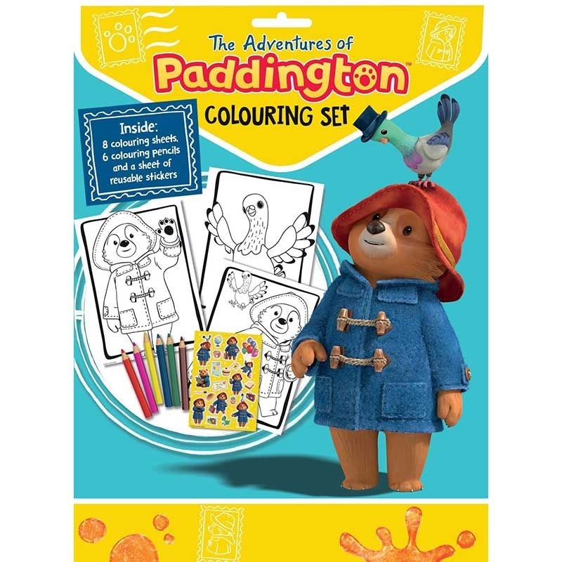 PADDINGTON TEGNEARK OG KLISTREMERKER