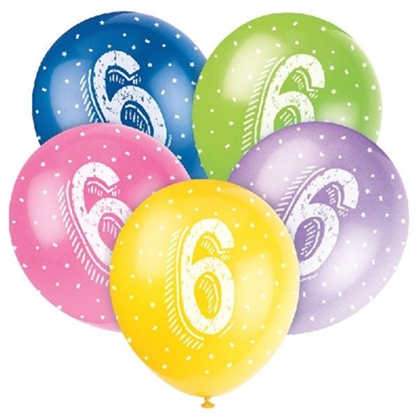 BALLONGER TIL 6-ÅRSDAG