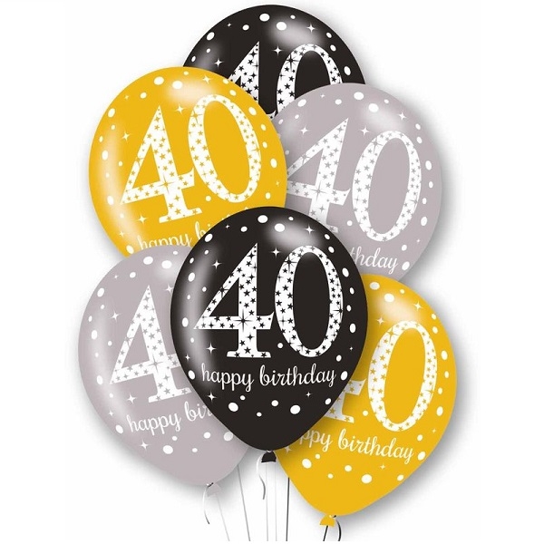 BALLONGER TIL 40-ÅRSDAG