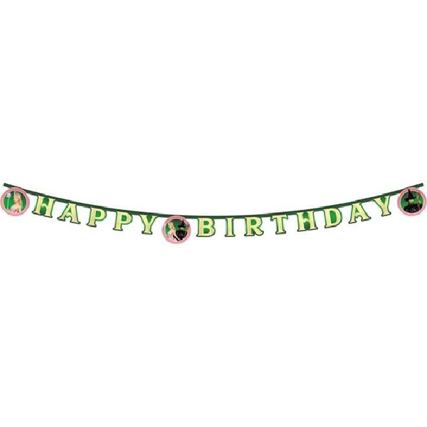 WICKED HAPPY BIRTHDAY BANNER