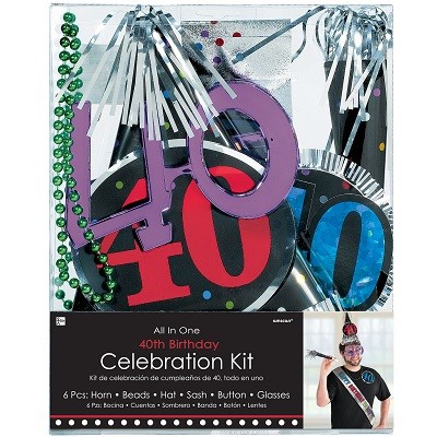 40th BIRTHDAY CELEBRATION KIT