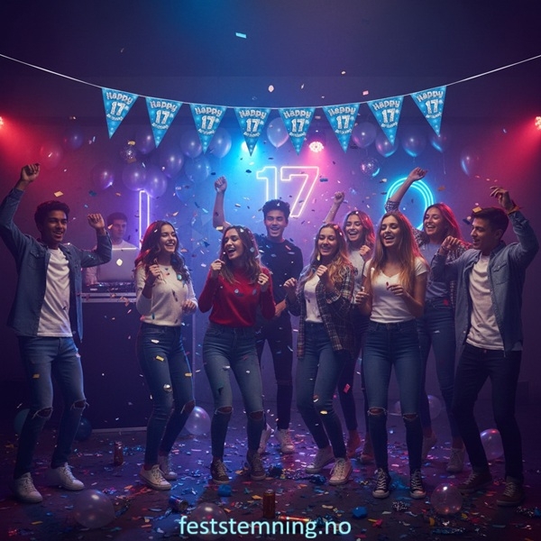 PYNT TIL 17-ÅRSDAG (illustrasjonsbilde)
