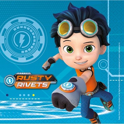 RUSTY RIVETS SERVIETTER