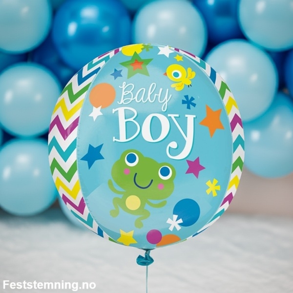 BALLONG BABY GUTT (illustrasjonsbilde)