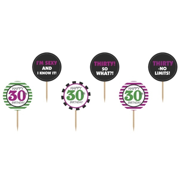 CUPCAKE PYNT / KAKEPYNT 30 ÅR