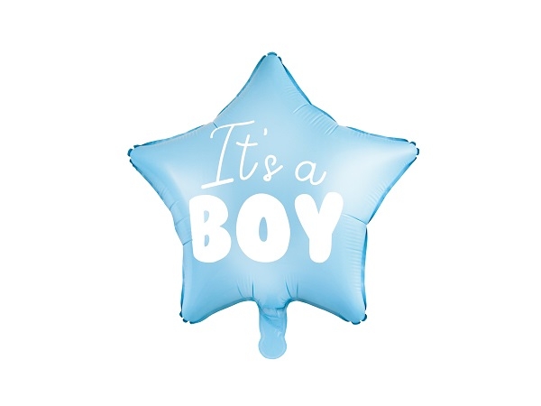 ITS A BOY STJERNEFORMET FOLIEBALLONG