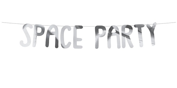 SPACE PARTY BANNER