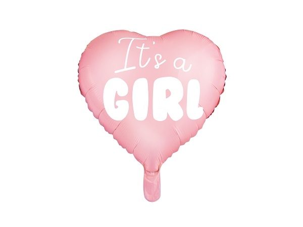 ITS A GIRL HJEREFORMET FOLIEBALLONG