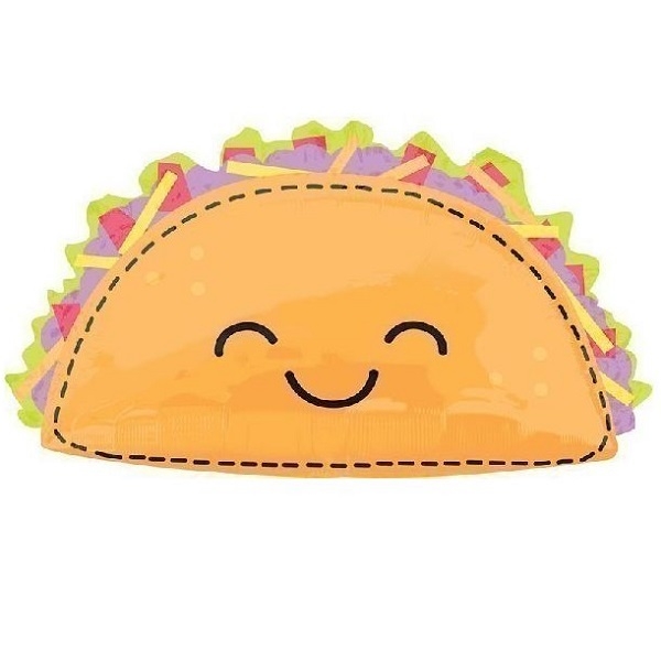 TACO SUPERSHAPE FOLIEBALLONG