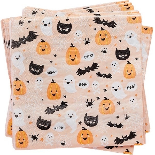 ROSA HALLOWEEN SERVIETTER