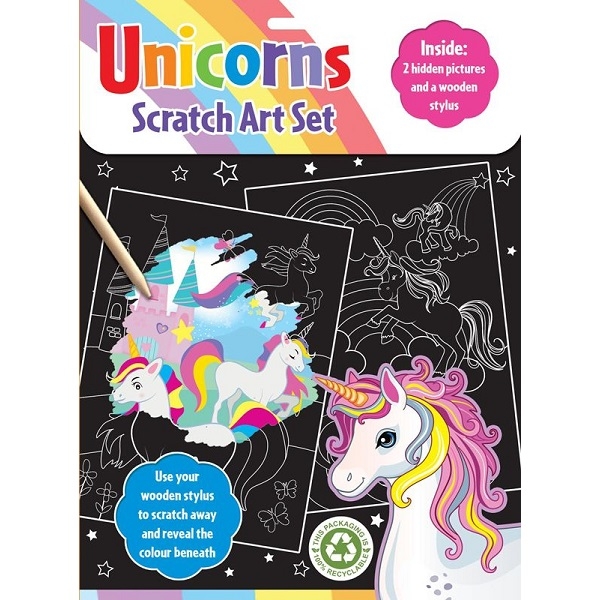 UNICORN SCRATCH ART