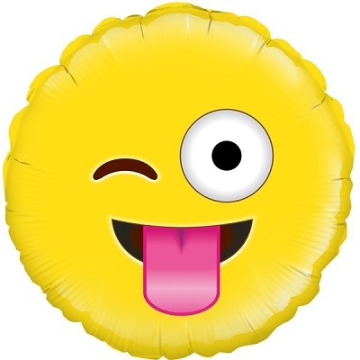 CRAZY EMOJI FOLIEBALLONG