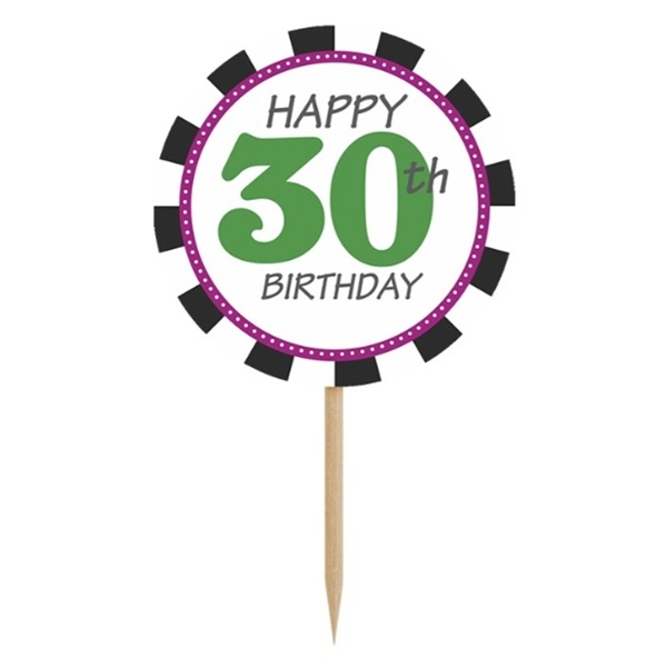 CUPCAKE PYNT / KAKEPYNT 30 ÅR