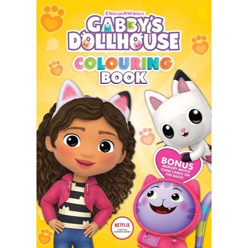 GABBY'S DOLLHOUSE TEGNEBOK