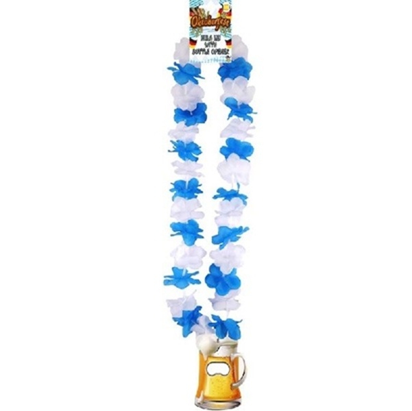 OKTOBERFEST LEI KRANS MED FLASKEÅPNER