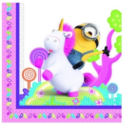 MINIONS FLUFFY SERVIETTER