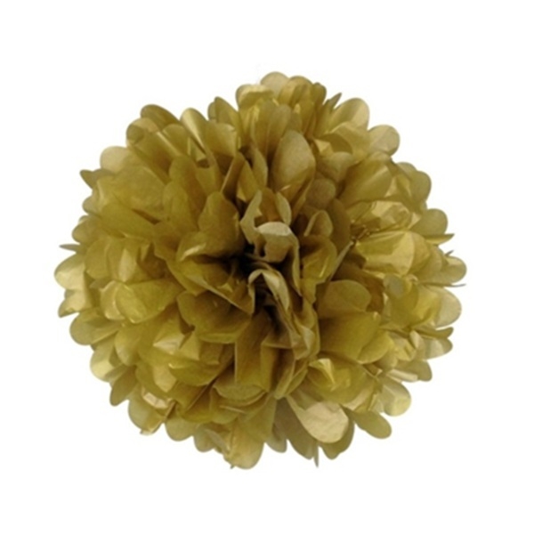 GULLFARGET POMPOM (40 cm)