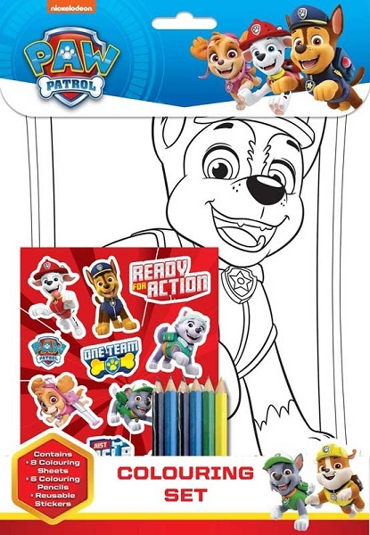 PAW PATROL TEGNEPAKKE