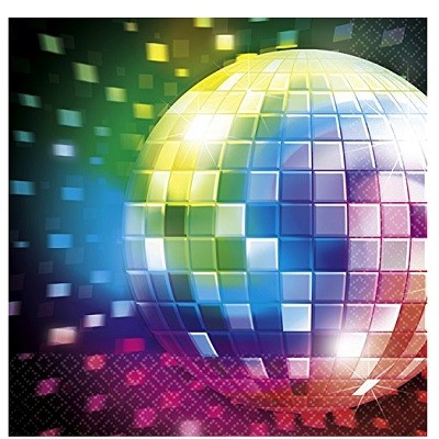 DISCO FEVER SERVIETTER