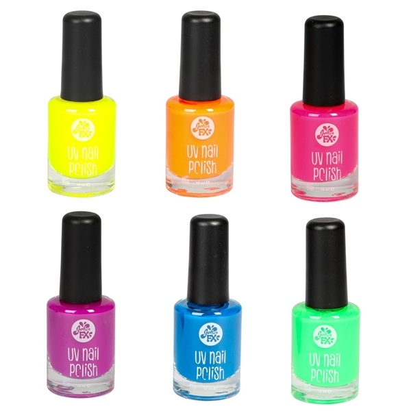 GLOW IN THE DARK UV NEGLELAKK