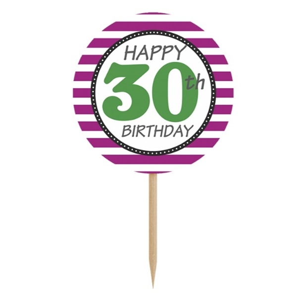 KAKEPYNT / CUPCAKE PYNT TIL 30-ÅRSDAG