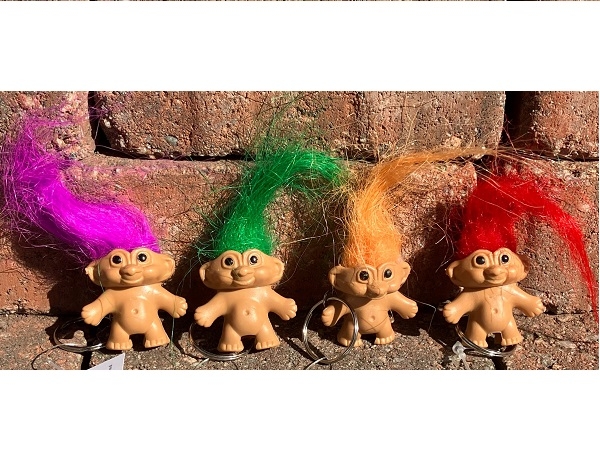 LYKKETROLL MED NØKKELRING