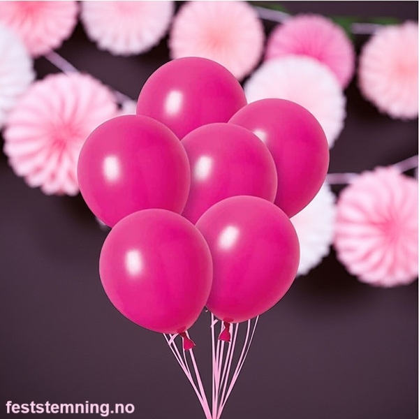 PERLEROSA BALLONGER (illustrasjonsbilde)