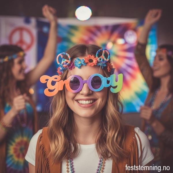 GROOVY 60-TALLS / 70-TALLS BRILLER (illustrasjonsbilde)