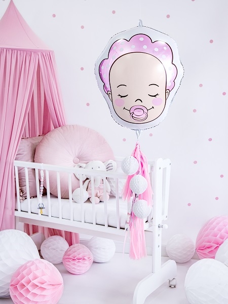 BABY FOLIEBALLONG ROSA