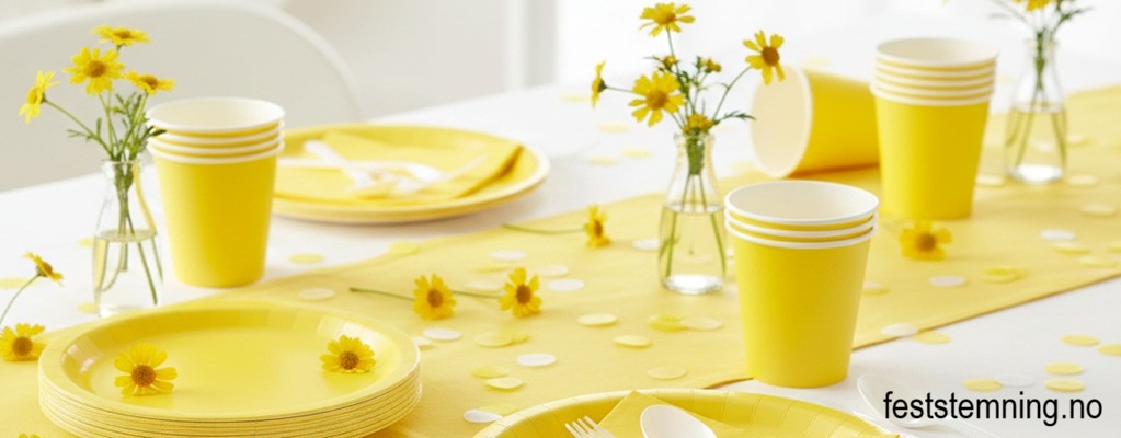 GUL PYNT OG BORDDEKKING