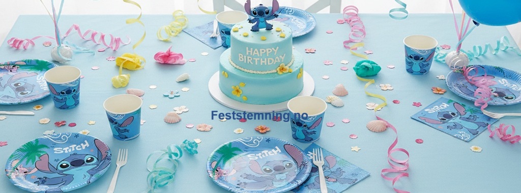 LILO OG STITCH BURSDAG