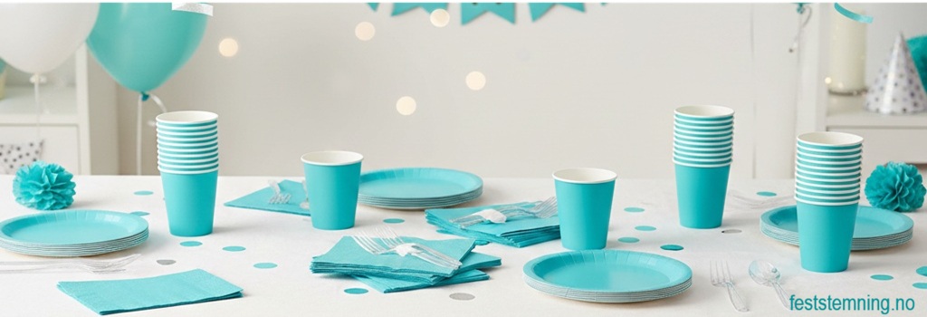 TURKIS PYNT OG BORDDEKKING